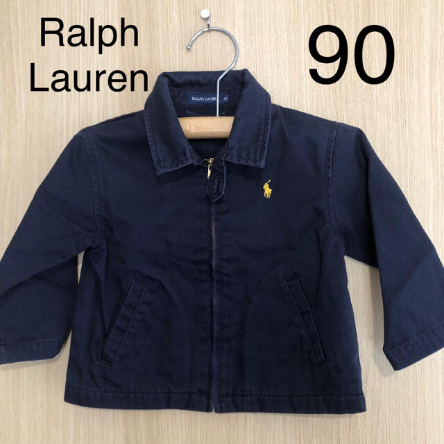 Ralph Lauren(ラルフローレン)の紺　ジャケット　ラルフローレン　90  キッズ/ベビー/マタニティのキッズ服男の子用(90cm~)(ジャケット/上着)の商品写真