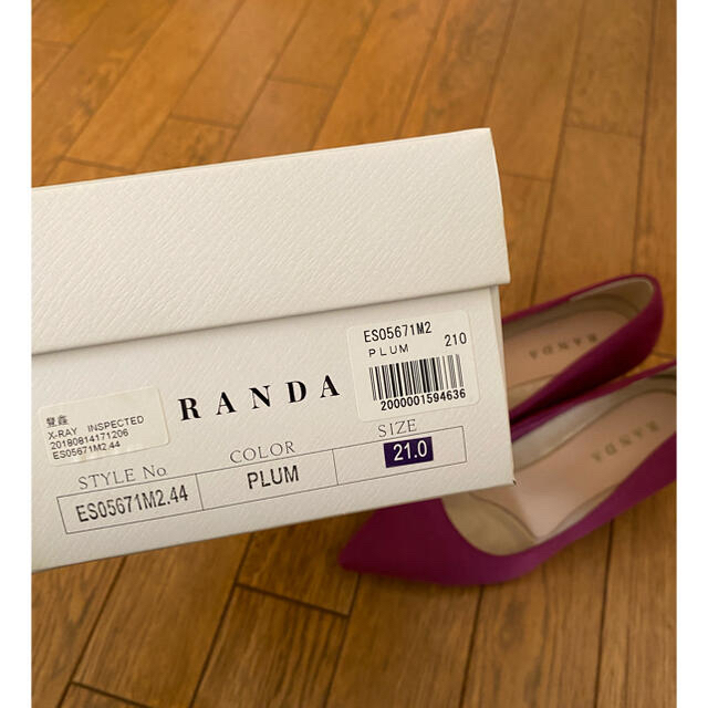 RANDA(ランダ)の【ゆん様専用】RANDA  パンプス　21cm レディースの靴/シューズ(ハイヒール/パンプス)の商品写真