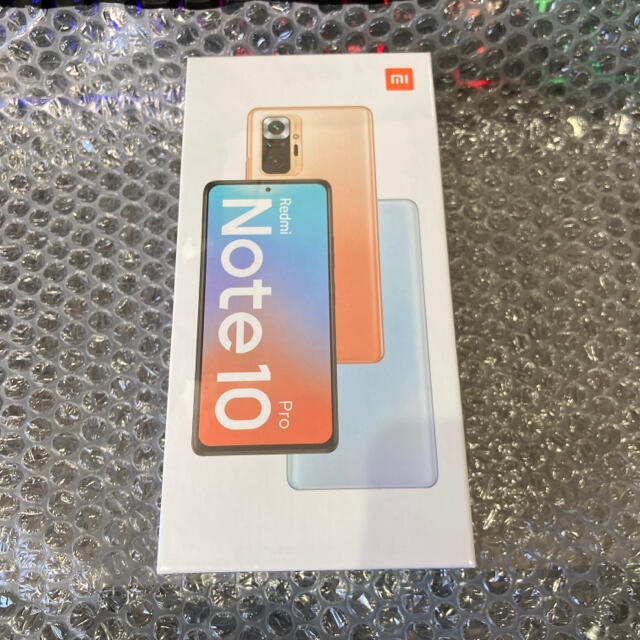 新品　SIMフリー　Redmi Note 10 Pro Onyx Gray