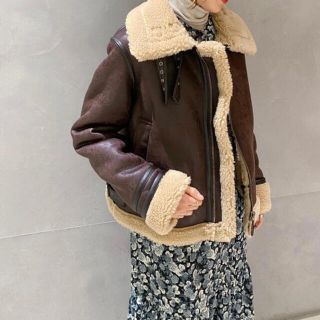 スピックアンドスパン 阿久津ゆりえさんコラボ アビエイターブルゾン