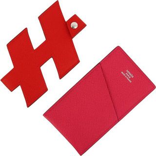 Hermes - エルメス カードケース レディース 新品 レザー ピンク Hermes - エルメス カードケース レディース 新品 レザー ピンク