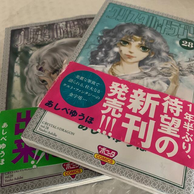 秋田書店(アキタショテン)のクリスタル・ドラゴン 28、29 エンタメ/ホビーの漫画(少女漫画)の商品写真