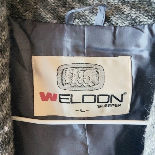 【昭和レトロ】WELDON メンズ ガウン グレー系 Ｌサイズ 日本製 メンズのメンズ その他(その他)の商品写真