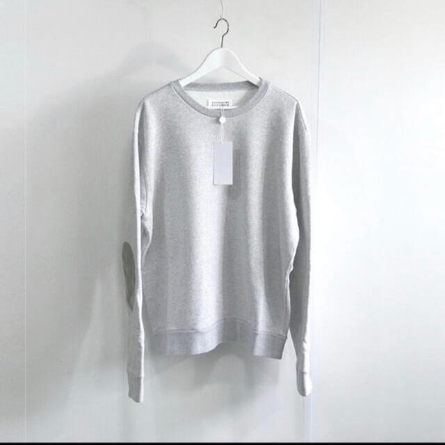 Maison Martin Margiela(マルタンマルジェラ)のmaison margiela 2018aw elbow patch sweat メンズのトップス(スウェット)の商品写真