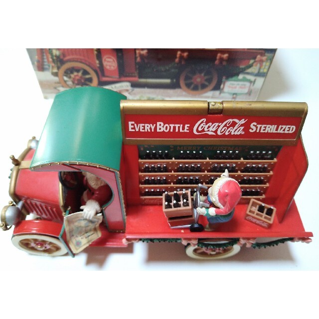 コカ・コーラ トラック運搬車 サンタクロース 1993アンティークコレクション