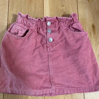 ザラキッズ(ZARA KIDS)のZara kids ピンクのスカート　128cm(スカート)