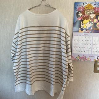 サマンサモスモス(SM2)のラビット♡様専用＊お値下げ＊サマンサモスモスブルー＊ゆるボーダーTシャツ(シャツ/ブラウス(長袖/七分))