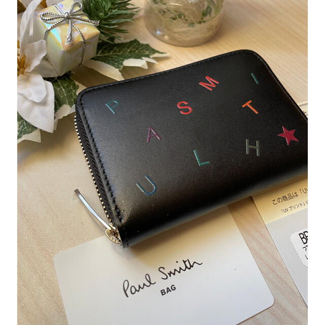 新品 Paul Smith ポールスミス 折り財布 レターズ アルファベット