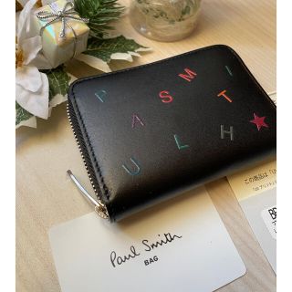 ポールスミス(Paul Smith)の削除最終値下★格安！ポールスミス★レターズ小銭入れコインケース新品★レザー黒革(コインケース/小銭入れ)