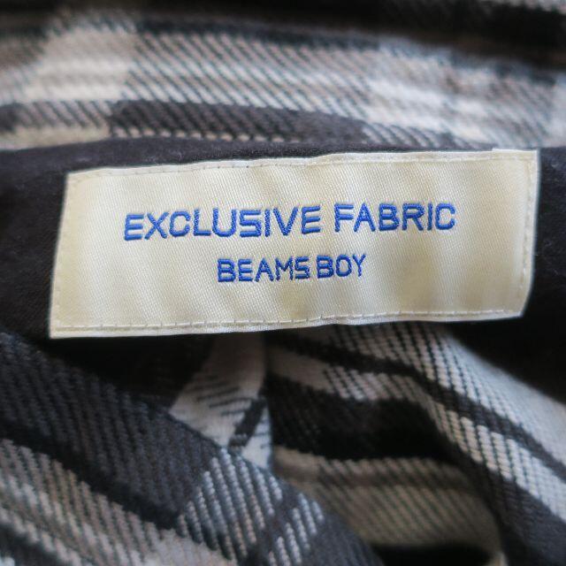 BEAMS BOY(ビームスボーイ)のBeams Boy ビームスボーイ　チェック ネルシャツ　温かい レディースのトップス(シャツ/ブラウス(長袖/七分))の商品写真