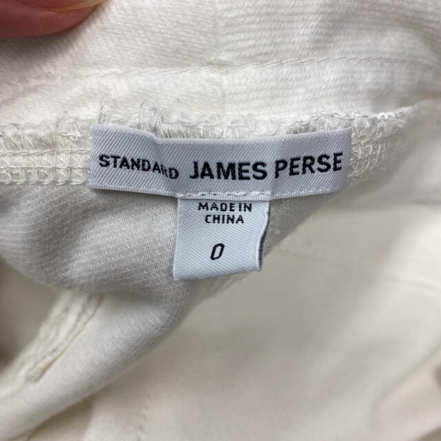 JAMES PERSE - JAMES PERSE スウェット パンツ 白の通販 by Meg's shop ...