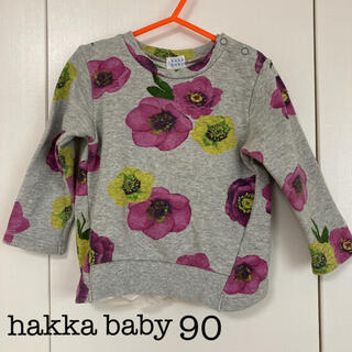ハッカベビー(hakka baby)のハッカベビー　スウェット　90(Tシャツ/カットソー)