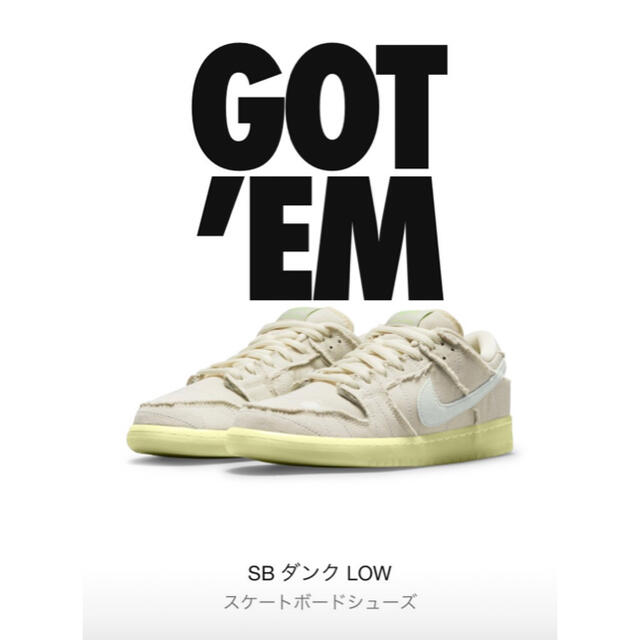 NIKE SB DUNK LOW Mummy