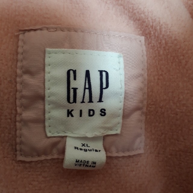 GAP Kids(ギャップキッズ)のGAP KIDS 女児ダウンジャケット 150ｾﾝﾁ キッズ/ベビー/マタニティのキッズ服女の子用(90cm~)(ジャケット/上着)の商品写真