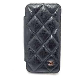 シャネル(CHANEL)のシャネル CC ココマーク マトラッセ iPhone12 iPhoneケース(iPhoneケース)