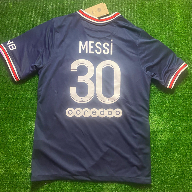 メッシ PSG 21-22 ユニフォーム(H) 背番号30 沸騰ブラドン 6200円 www ...