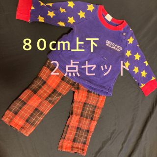 ムージョンジョン(mou jon jon)のお洒落８０cm２点セット(パンツ)