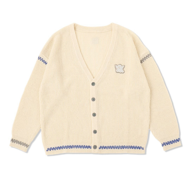 9090 Angel Knit Cardigan(オフホワイト)