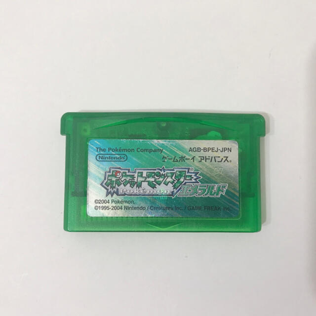 ポケットモンスター　エメラルド　【ソフトのみ】　GBA ポケモン　電池交換