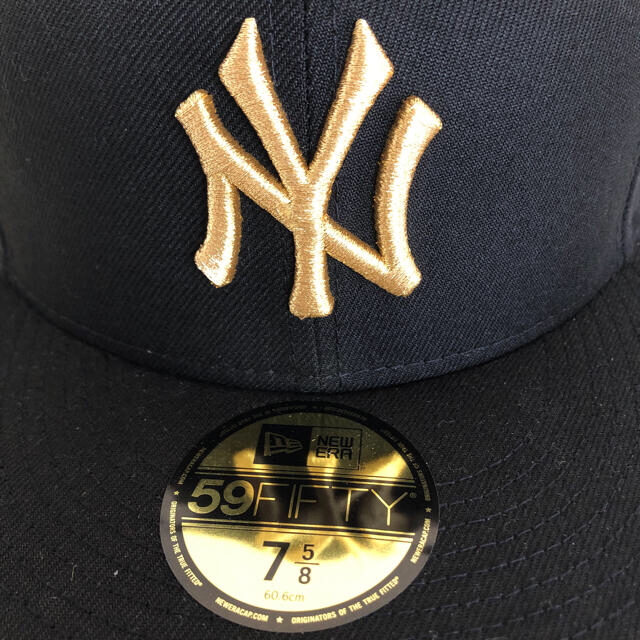 NEW ERA New York Yankees GOLD  7 5/8