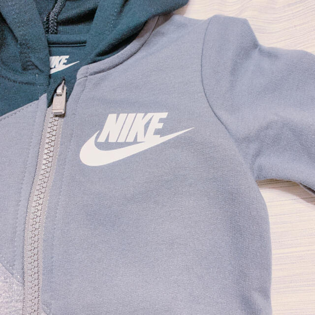 NIKE(ナイキ)のNIKE ナイキ ベビー服 カバーオール　24M 男の子　女の子　ブラック キッズ/ベビー/マタニティのキッズ服男の子用(90cm~)(その他)の商品写真