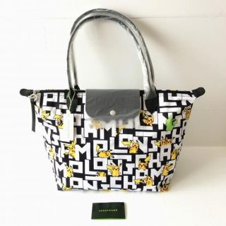 ロンシャン(LONGCHAMP)の【新品】ロンシャンXポケモン ルプリアージュ ピカチュウ マルチ トートバッグ (トートバッグ)