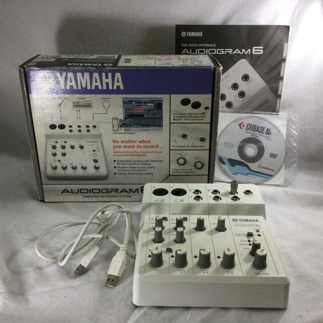 ヤマハ(ヤマハ)のYAMAHA AUDIOGRAM6 楽器のDTM/DAW(オーディオインターフェイス)の商品写真