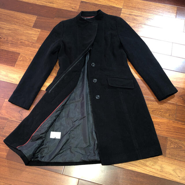 LAURA ASHLEY - ローラアシュレイ ウールコート カシミヤ混の通販 by LAURA ASHLEY - ローラアシュレイ ウールコート カシミヤ混の通販 by