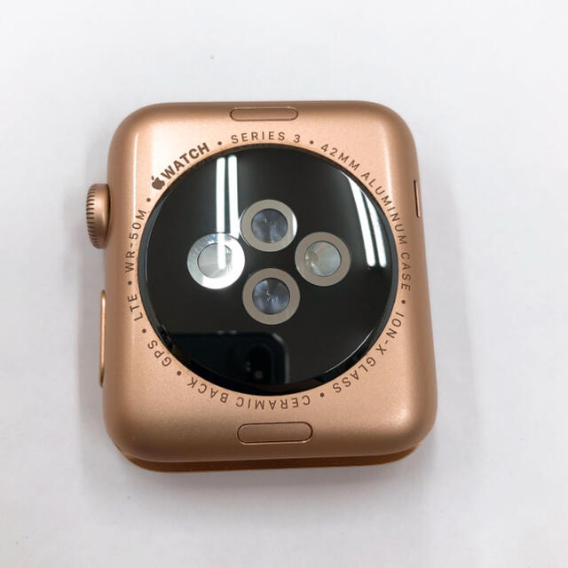 サイズ Apple - Apple Watch series3 Gold アップルウォッチ 42mmの通販 by 新月's shop｜アップルウォッチならラクマ Watch アップルウ