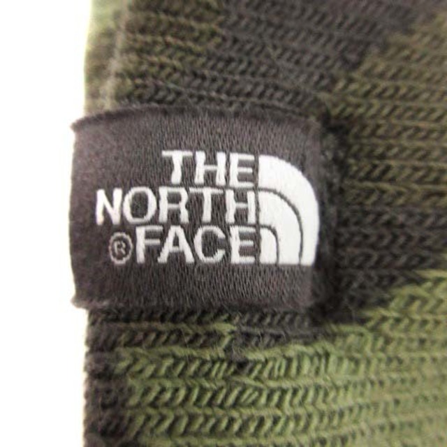 THE NORTH FACE(ザノースフェイス)のザノースフェイス 帽子 ニット帽 ニットキャップ ビーニー M カーキ オレンジ メンズの帽子(その他)の商品写真