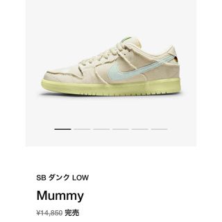 ナイキ(NIKE)のNIKE SB DUNK LOW Mummy 28.5(スニーカー)