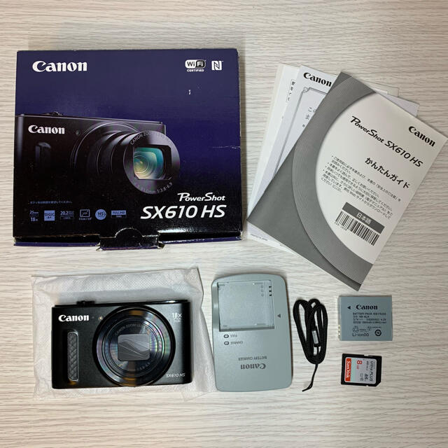 値下】Canon デジタルカメラ PowerShot SX610 HS(BK) 格安 www.gold