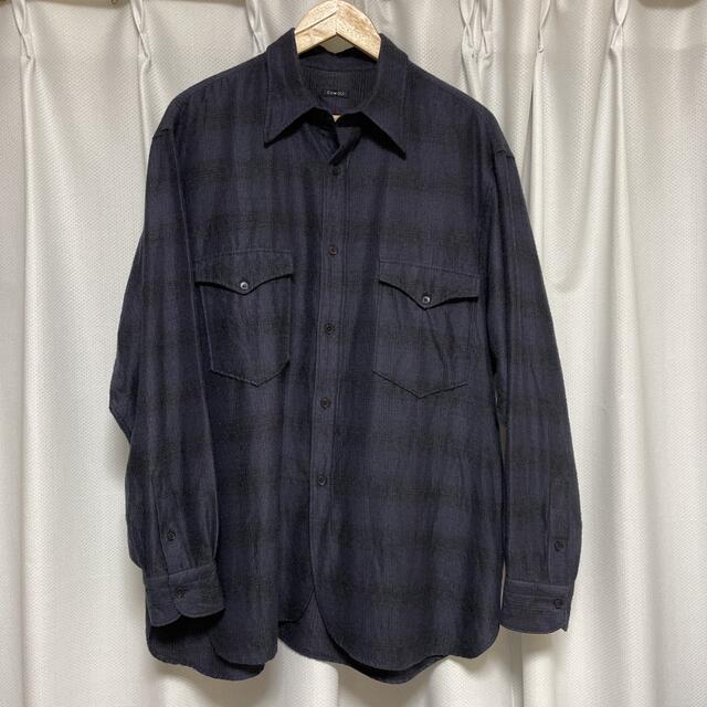 3】21AW COMOLI コモリ ウール シルクワークシャツ 3】21AW COMOLI コモリ ウール シルクワークシャツ