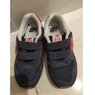 ニューバランス(New Balance)の【new balance】19cm　子供靴　男の子　ネイビー　通園　通学　(スニーカー)