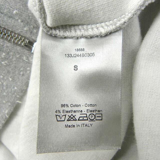 Dior S 正規品の通販 by セクシーキャット｜ディオールならラクマ - イタリア製ディオールオム Bee刺繍フルジップスウェットパーカー 国内全数検品
