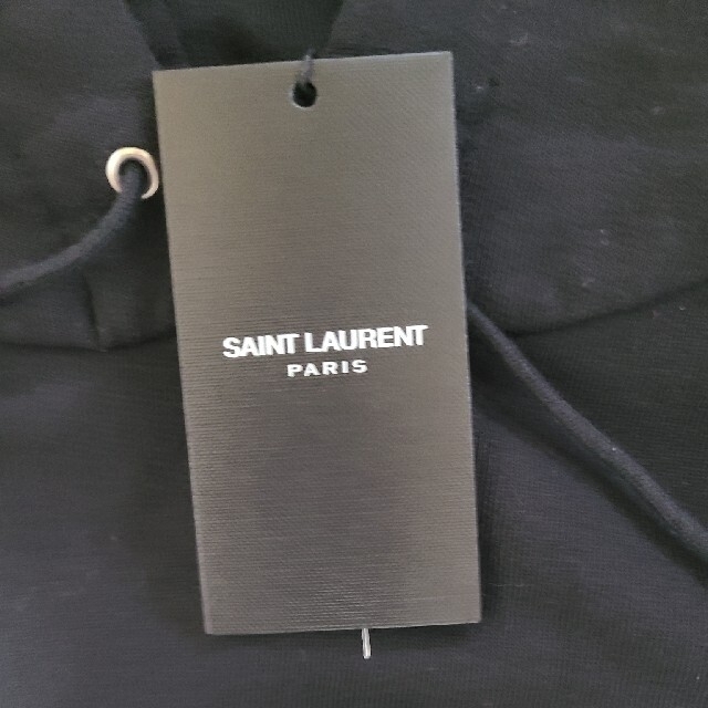 Saint Laurent(サンローラン)の新品 SAINT LAURENT サンローラン ロゴ フーディー メンズのトップス(パーカー)の商品写真