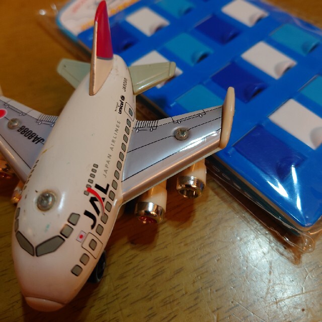 JAL(日本航空)(ジャル(ニホンコウクウ))のJAL飛行機　チョロＱ エンタメ/ホビーのおもちゃ/ぬいぐるみ(ミニカー)の商品写真