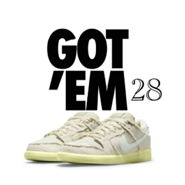 28cm NIKE SB DUNK LOW Mummy