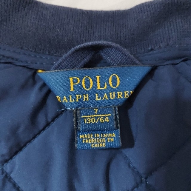 Ralph Lauren(ラルフローレン)のラルフローレン　キルティング中綿ベスト130(7) キッズ/ベビー/マタニティのキッズ服男の子用(90cm~)(ジャケット/上着)の商品写真