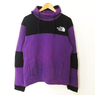 ザノースフェイス(THE NORTH FACE)のTHE NORTH FACE パーカー プルオーバー スウェット ロゴ 刺繍 L(パーカー)