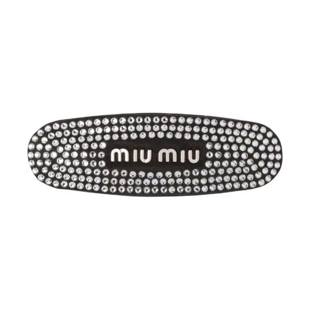 miumiu - 最終値下げ‼️【正規品】MIUMIU ビジュートリム ヘアクリップ