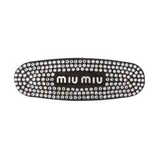 最終値下げ‼️【正規品】MIUMIU ビジュートリム ヘアクリップ