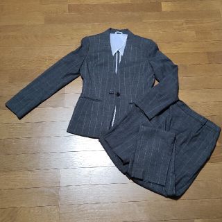 スーツカンパニー(THE SUIT COMPANY)のスーツカンパニー　スーツ　レディース　ノーカラー(スーツ)