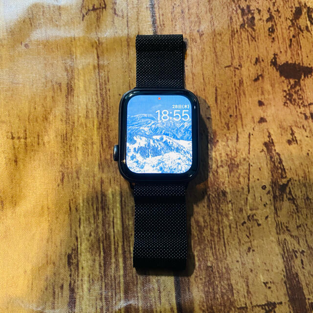Apple Watch(アップルウォッチ)のApple Watch 6 44mGPS アルミニウム　ブラックスペースグレイ メンズの時計(腕時計(デジタル))の商品写真