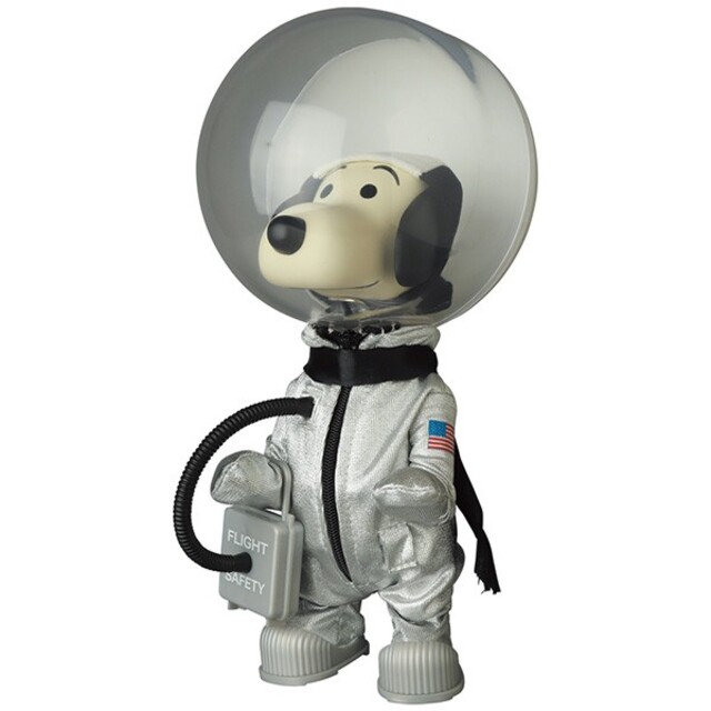 MEDICOM TOY(メディコムトイ)のVCD SNOOPY ASTRONAUT VINTAGE SILVER Ver エンタメ/ホビーのおもちゃ/ぬいぐるみ(キャラクターグッズ)の商品写真