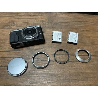 富士フイルム - FUJIFILM X70 Silver 美品 おまけ付の通販 by たぬ