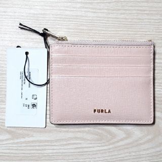 フルラ(Furla)のフルラ　バビロン カードケース　ピンク　candy rose(名刺入れ/定期入れ)