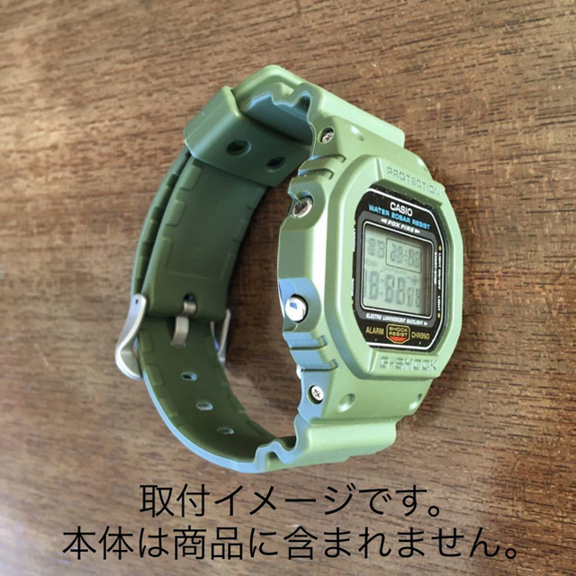 新品未使用CASIO G-SHOCK DW-5600ベゼルベルト交換キット メンズの時計(腕時計(デジタル))の商品写真