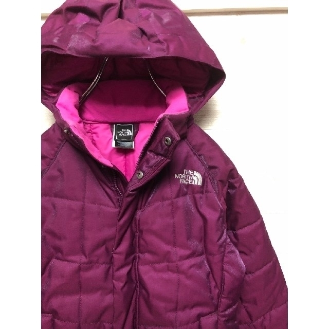 THE NORTH FACE(ザノースフェイス)のノースフェイス ガールズ中綿コート ジャケット キッズ/ベビー/マタニティのキッズ服女の子用(90cm~)(ジャケット/上着)の商品写真