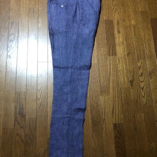 ザラ(ZARA)のZARA リネン　麻100% パンツ(スラックス)